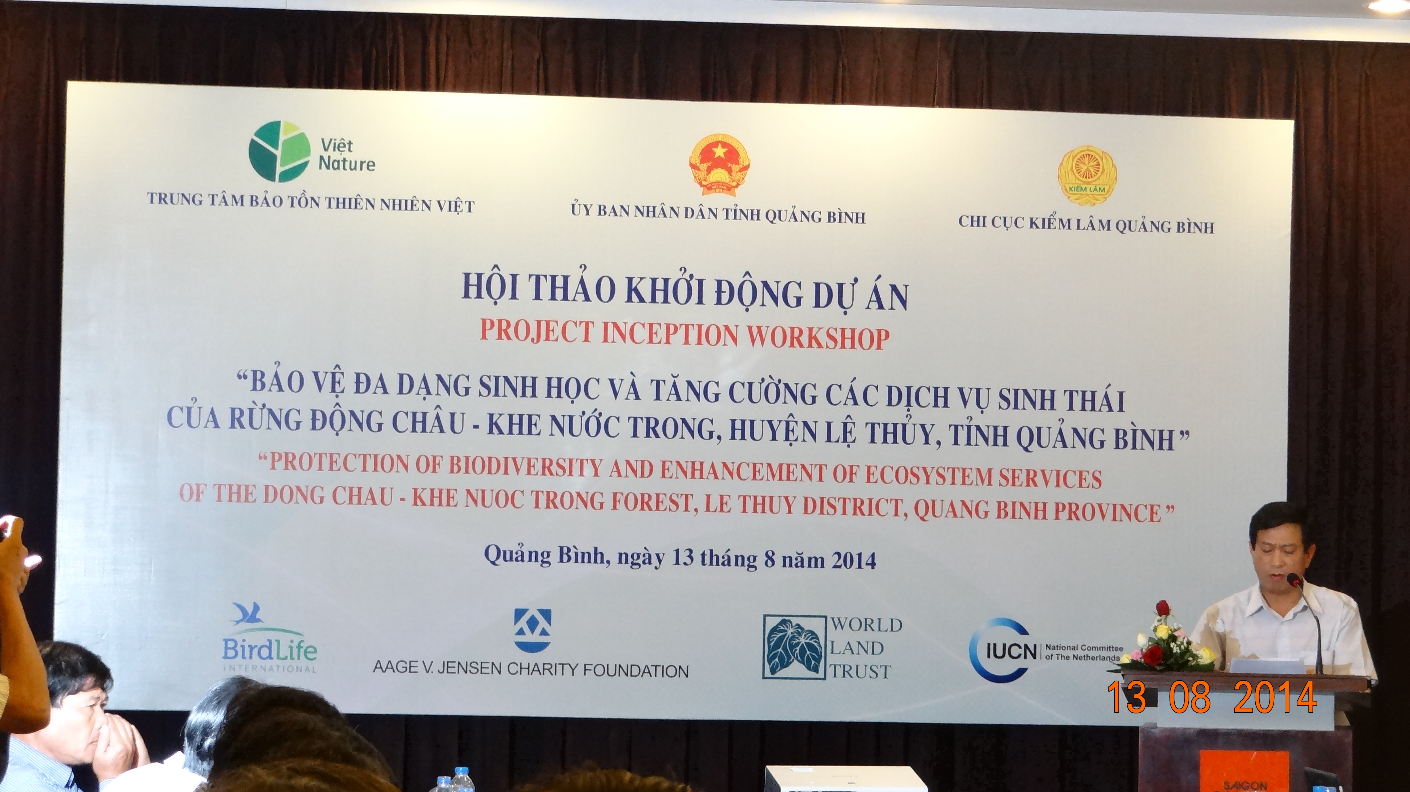 Lauch of “Protection of biodiversity and enhancement of ecosystem services of the Dong Chau – Khe Nuoc Trong Forest, Le Thuy District, Quang Binh Province” project