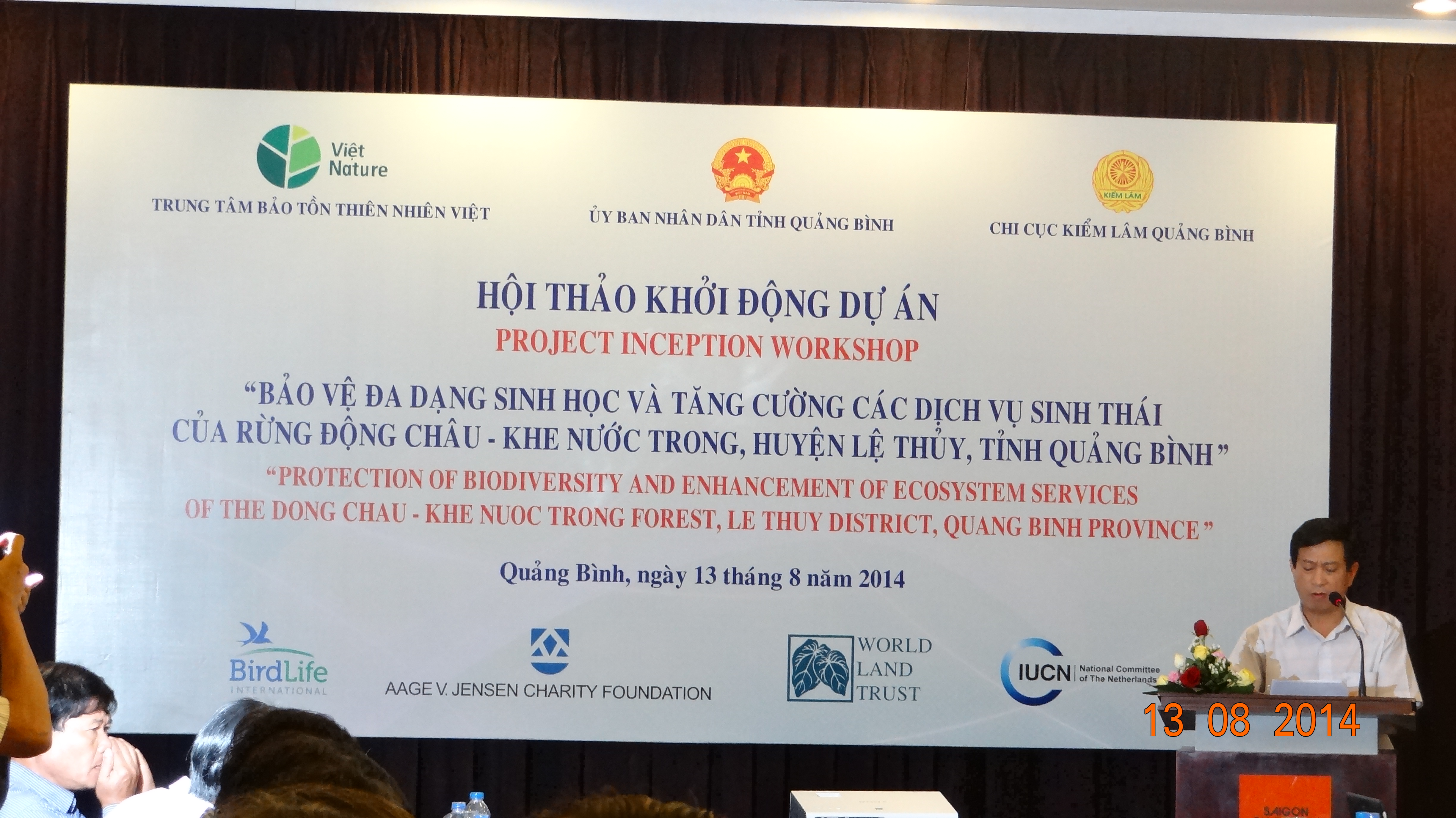 Khởi động dự án “Bảo vệ đa dạng sinh học và tăng cường các dịch vụ sinh thái của rừng Động Châu – Khe Nước Trong, huyện Lệ Thủy, tỉnh Quảng Bình”