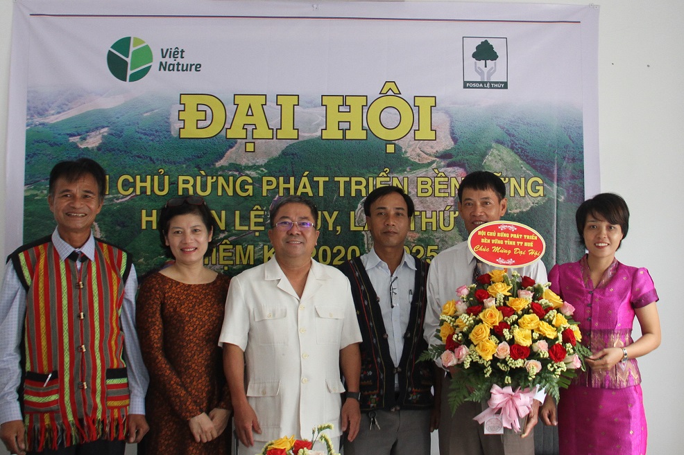Ban vận động Hội chủ rừng phát triển bền vững huyện Lệ Thủy tổ chức thành công Đại hội thành lập với hình thức trực tuyến